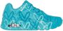 Skechers Sneakers met sleehak UNO-SPREAD THE LOVE Vrijetijdsschoen lage schoen veterschoen met coole graffiti-print - Thumbnail 1