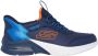 Skechers Slip-ins: Microspec Max jongens sneakers Blauw Extra comfort Memory Foam - Thumbnail 2