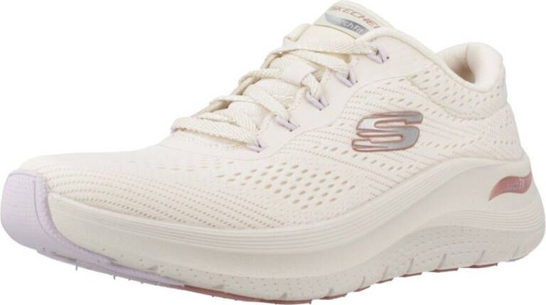 Skechers Arch Fit 2.0 Big League Dames Sneakers Gebroken Wit Roze - Foto 9