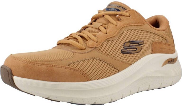 Skechers Arch Fit 2.0 The Keep 232702-WSK Mannen Oranje Sneakers - Foto 2