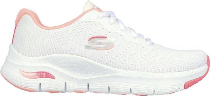 Skechers Arch Fit-Infinity Cool 149722-WPK Vrouwen Wit Sneakers - Foto 3