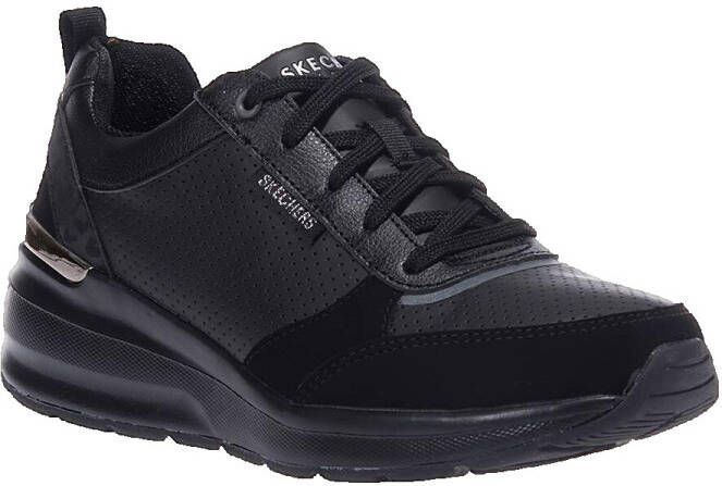 Skechers Billion-Subtle Spots 155616-BBK Vrouwen Zwart Sneakers - Foto 4