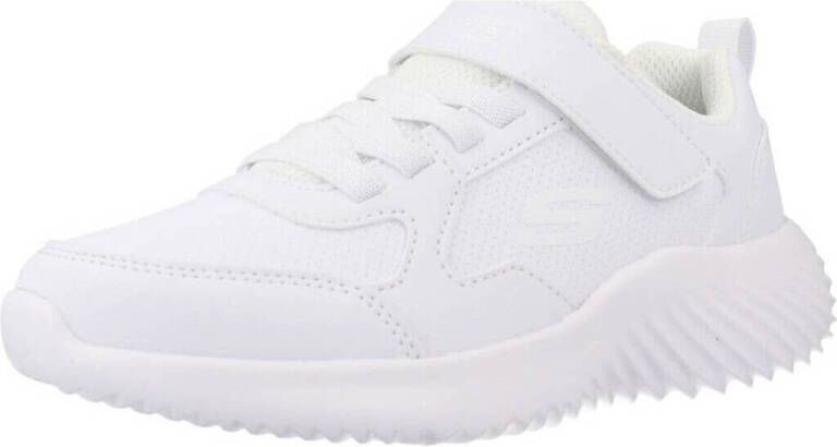 Skechers Bounder Power Study 405626L-WHT voor een jongen Wit Sneakers Sportschoenen - Foto 2