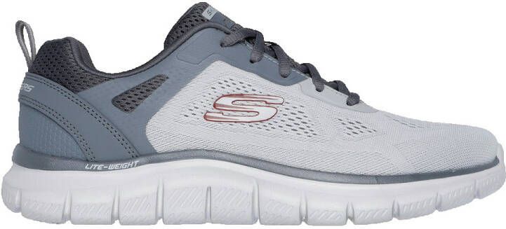 Skechers Track-Broader 232698-GYCC nen Grijs Sneakers Sportschoenen