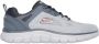 Skechers Track-Broader 232698-GYCC Mannen Grijs Sneakers Sportschoenen - Thumbnail 2