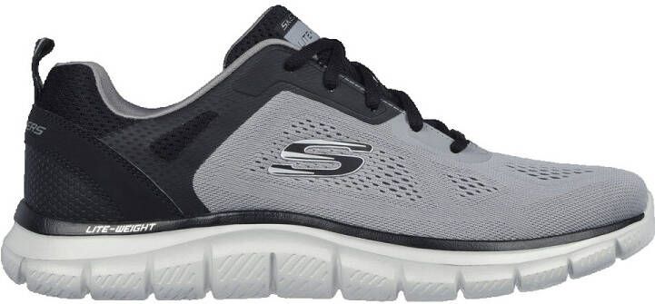 Skechers Track Ripkent heren sneakers grijs zwart Extra comfort Memory Foam - Foto 3