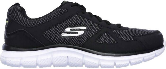 Skechers Track-Bucolo 52630-BKW Mannen Zwart Trainingschoenen Sportschoenen - Foto 6