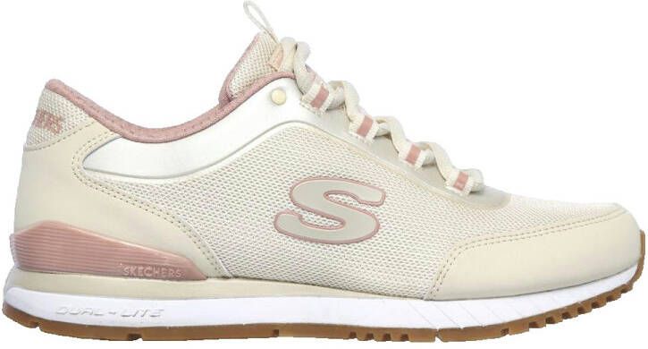 Skechers NU 21% KORTING: sneakers SUNLITE met fijne metallicglans