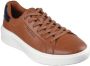 Skechers Court Break Suit Sneaker Heren Sneakers Bruin - Thumbnail 5