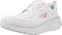 Skechers D'Lux Walker 2.0-Daisy Doll Dames Sneakers Wit Multicolour - Thumbnail 3