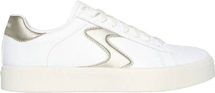 Skechers Sneaker Eden Lx-Beaming Glory 185016 WTGD Wit Goud Machine Washable - Foto 5