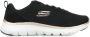 Skechers Flex Appeal 5.0 150206-BKRG Vrouwen Marineblauw Sneakers - Thumbnail 13