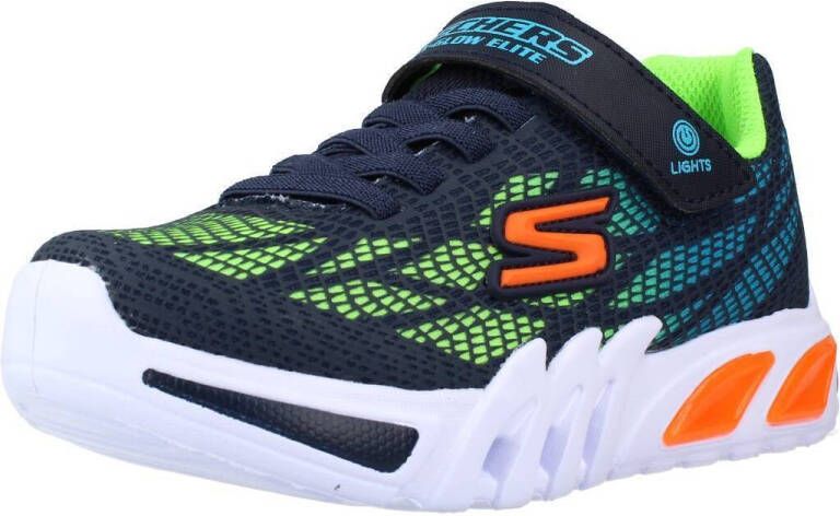 Skechers Flex-Glow Elite Vorlo Jongens Sneakers Donkerblauw Multicolour - Foto 3