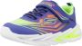 Skechers S Lighs Flex-Glow Ultra jongens sneaker Blauw multi - Thumbnail 3
