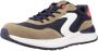 Skechers Fury Lace Low Heren Sneakers Donkerblauw - Thumbnail 4