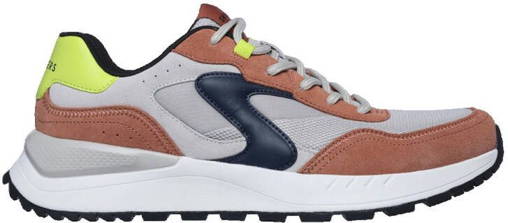 Skechers Fury Lace Low 183265 NTGY Grijs Wit - Foto 5