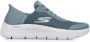 Skechers Slip-ins Go Walk Instappers blauw Textiel Dames - Thumbnail 10