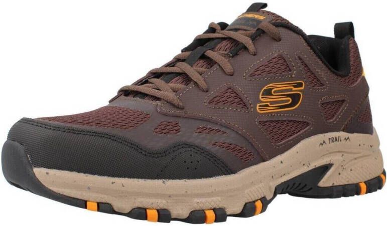 Skechers Hillcrest 237265-BRN Mannen Bruin Sneakers Sportschoenen - Foto 3