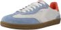 Skechers Hotspot Sneakers blauw Suede Dames - Thumbnail 3