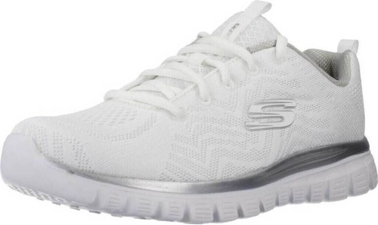 Skechers Sneakers Graceful Get Connected Vrijetijdsschoen lage schoen veterschoen geschikt voor de wasmachine - Foto 5