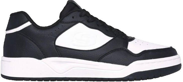 Skechers Koopa-Volley Low Varsity 183240-BKW Mannen Wit Sneakers - Foto 2