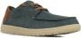 Skechers Melson Planon Heren Veterschoenen Donkerblauw - Thumbnail 2