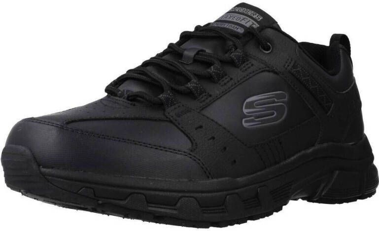 Skechers Oak Canyon Redwick 51896 BBK Mannen Zwart Sneakers Schoenen - Foto 8