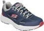 Skechers Oak Canyon Verketta 51898 NVGY Mannen Marineblauw Sneakers Sportschoenen - Thumbnail 33
