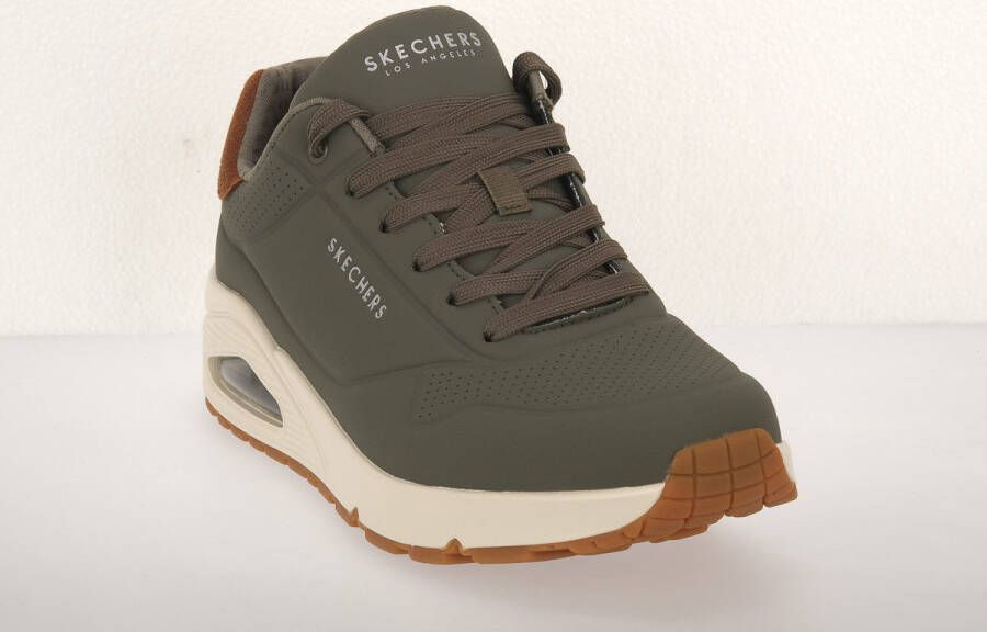 Skechers Sneakers UNO-SUITED ON AIR vrijetijdsschoen lage schoen veterschoen met modieuze sleehak - Foto 9