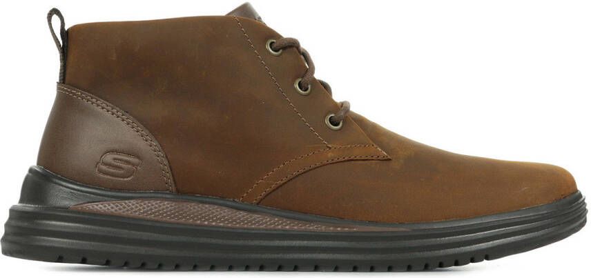 Skechers Proven Yermo 204670-CDB Mannen Bruin Laarsjes - Foto 3