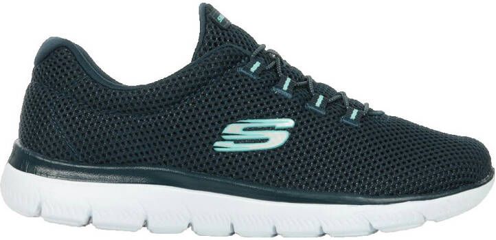 Skechers Slip-on sneakers Summits Slipper vrijetijdsschoen comfortschoen met gepolsterde schacht - Foto 4