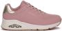 Skechers Skecher Street Uno Shimmer Away damessneaker 15196 ROS roze - Thumbnail 14