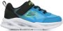 Skechers Sneakers Lights blauw Synthetisch Heren - Thumbnail 9