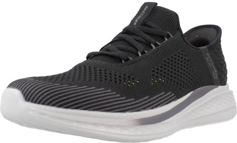 Skechers Slip-ins: Slade Quinto 210810-BLK Mannen Zwart Sneakers - Foto 3