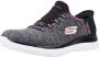 Skechers Instappers SUMMITS DAZZLING HAZE Slip-ins sneaker vrijetijdsschoen met subtiele contrastdetails - Thumbnail 3