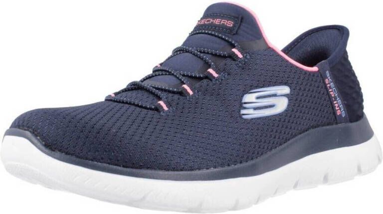 Skechers Slip-on sneakers SUMMITS-DIAMOND DREAM Instapschoen vrijetijdsschoen met praktische slip-in functie - Foto 9