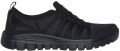 Skechers Slip-on sneakers GRACEFUL-SOFT SOUL in memory foam-uitvoering - Zwart