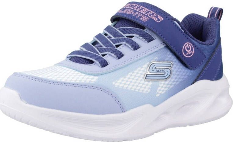 Skechers Sola Glow Ombre Deluxe 303714L-NVLB voor meisje Marineblauw Sneakers - Foto 3