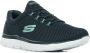 Skechers Slip-on sneakers Summits Slipper vrijetijdsschoen comfortschoen met gepolsterde schacht - Thumbnail 5