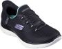 Skechers Slip-ins: Summits dames sneakers zwart Extra comfort Memory Foam - Thumbnail 5