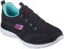 Skechers Summits New Nature dames sneakers Zwart Extra comfort Memory Foam - Thumbnail 3