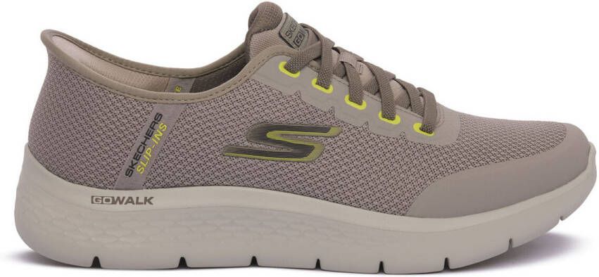 Skechers Slip-ins Go Walk Flex Netro Heren Instappers Taupe - Foto 3