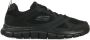 Skechers Track Syntac heren sportschoenen Zwart Extra comfort Memory Foam - Thumbnail 4