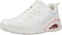 Skechers Tres Air Sneakers wit Textiel Dames - Thumbnail 2