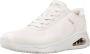 Skechers Tres-Air Uno Easy Steppers Dames Sneakers Gebroken wit - Thumbnail 3