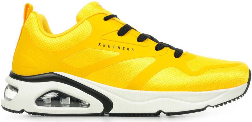 Skechers Tres-Air Uno -Revolution-Airy Heren Sneakers Geel - Foto 4