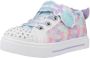 Skechers Twinkle Sparks Underwater M Meisjes Sneakers Roze - Thumbnail 2