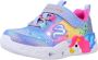 Skechers Unicorn Charmer Twilight Dream 302681N-BLMT voor meisje Blauw Sneakers Sportschoenen - Thumbnail 3