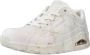 Skechers Uno Marbel Marvel Dames Sneakers Wit - Thumbnail 5