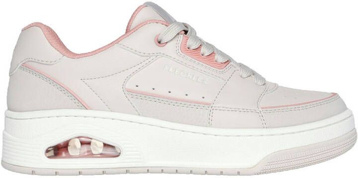 Skechers Uno Court Dames Sneakers Beige Stijlvolle en Comfortabele Schoenen - Foto 2